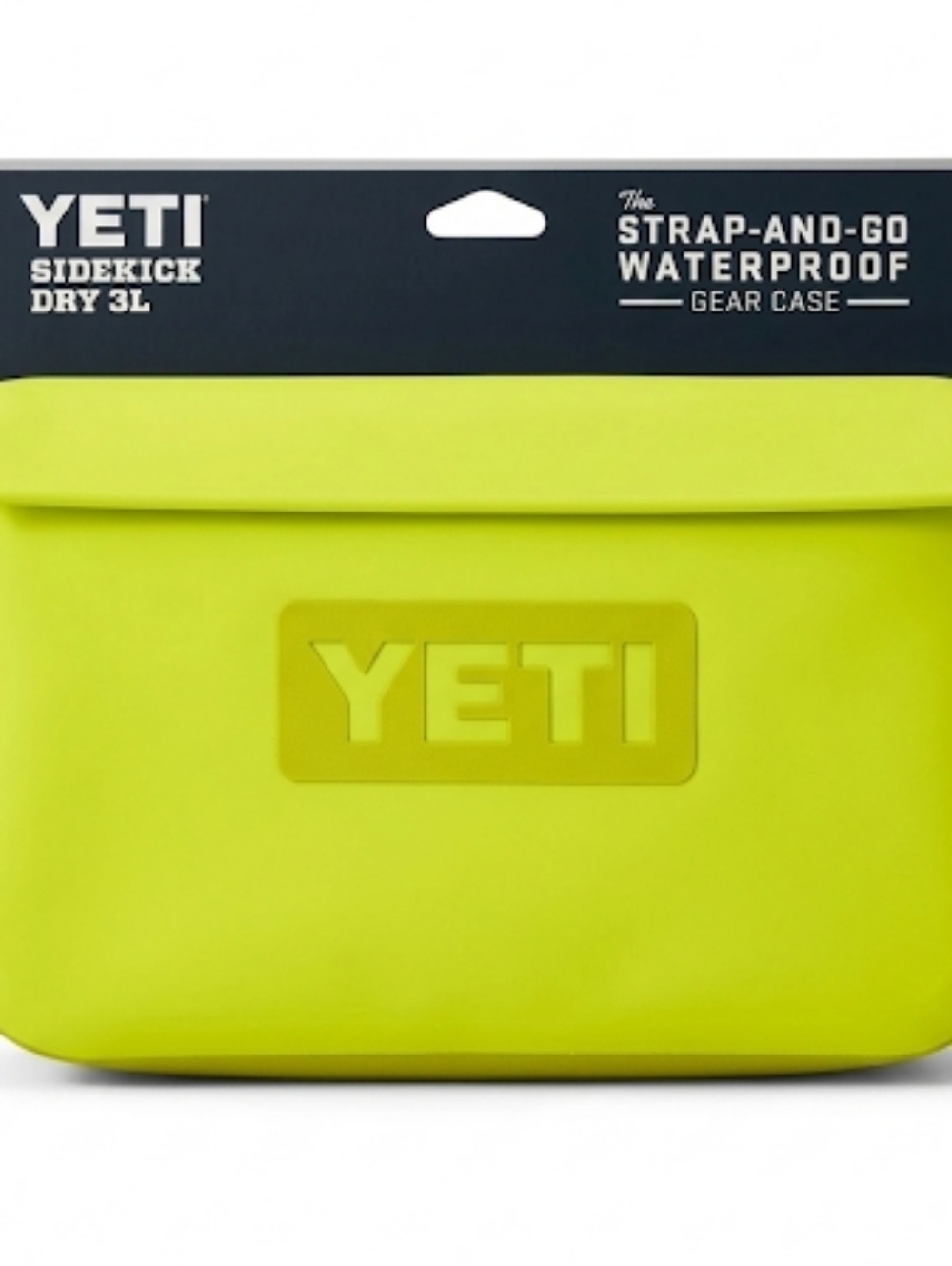 NWT YETI Sidekick Dry 3L Waterproof Gear Case - Firefly Yellow - Limited Edition